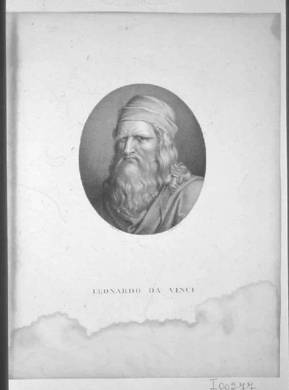 Ritratto di Leonardo da Vinci - Pinacoteca Repossi, Chiari, Brescia